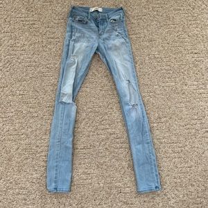 Hollister light wash jeans